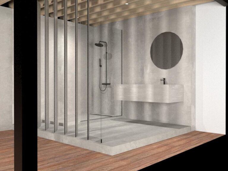 Render exposición Coverlam