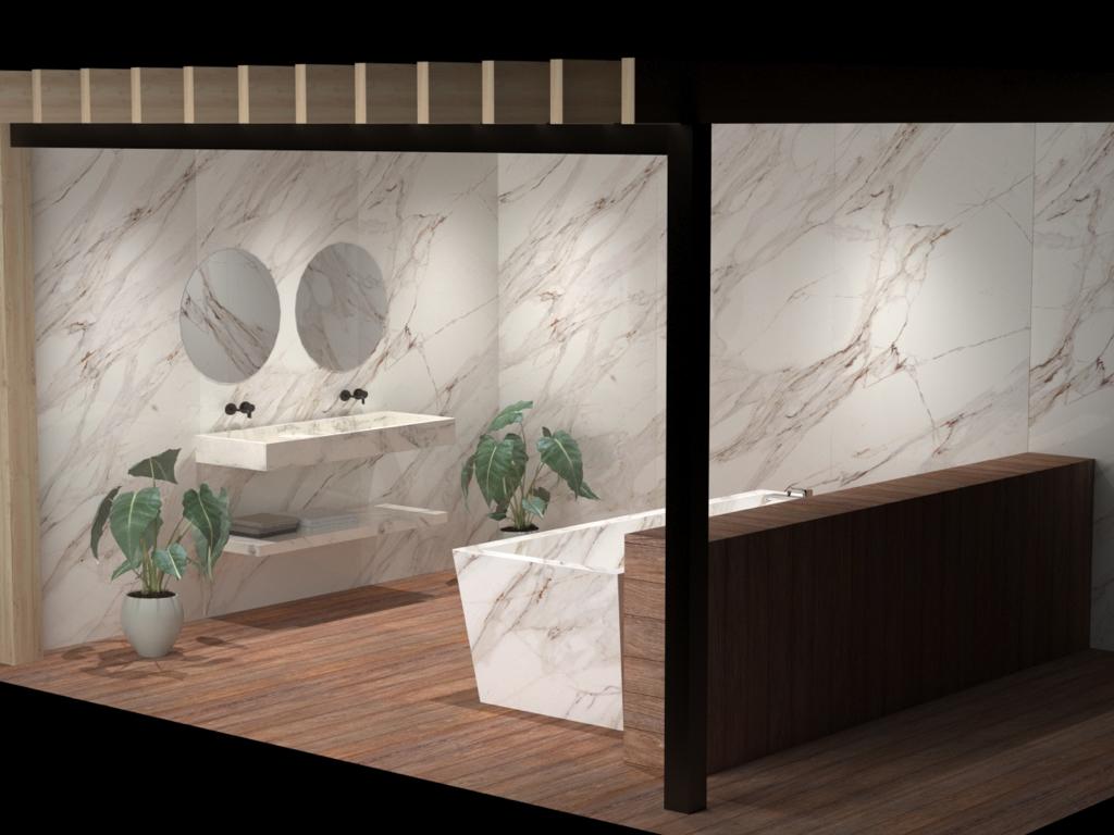 render-corinto Render porcelanico gran formato